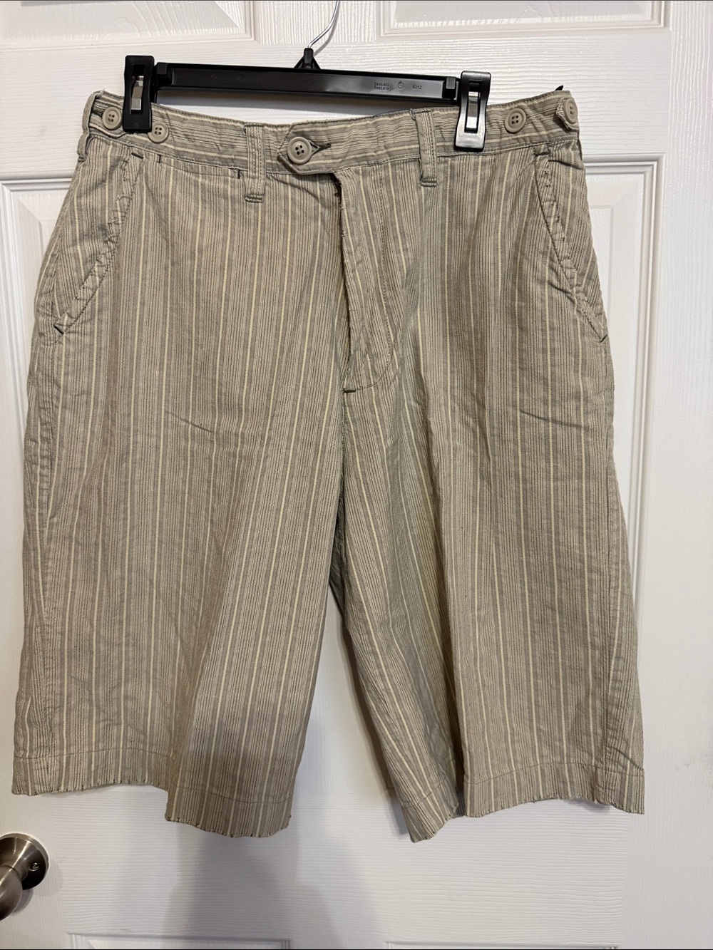 Men's Arizona Beige Stripe Casual Shorts